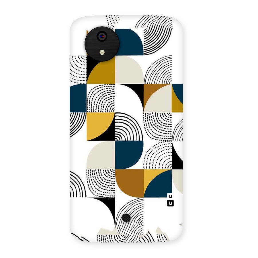 Boxes Pattern Back Case for Micromax Canvas A1