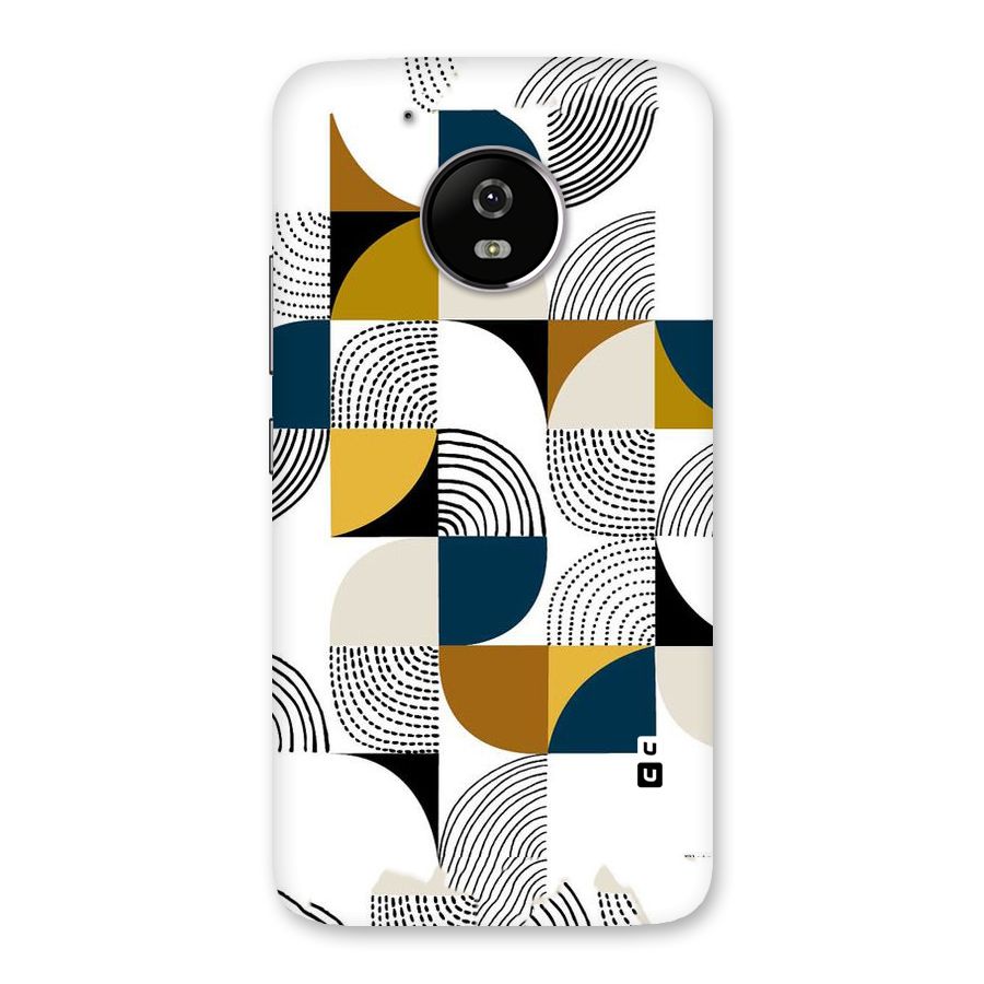 Boxes Pattern Back Case for Moto G5