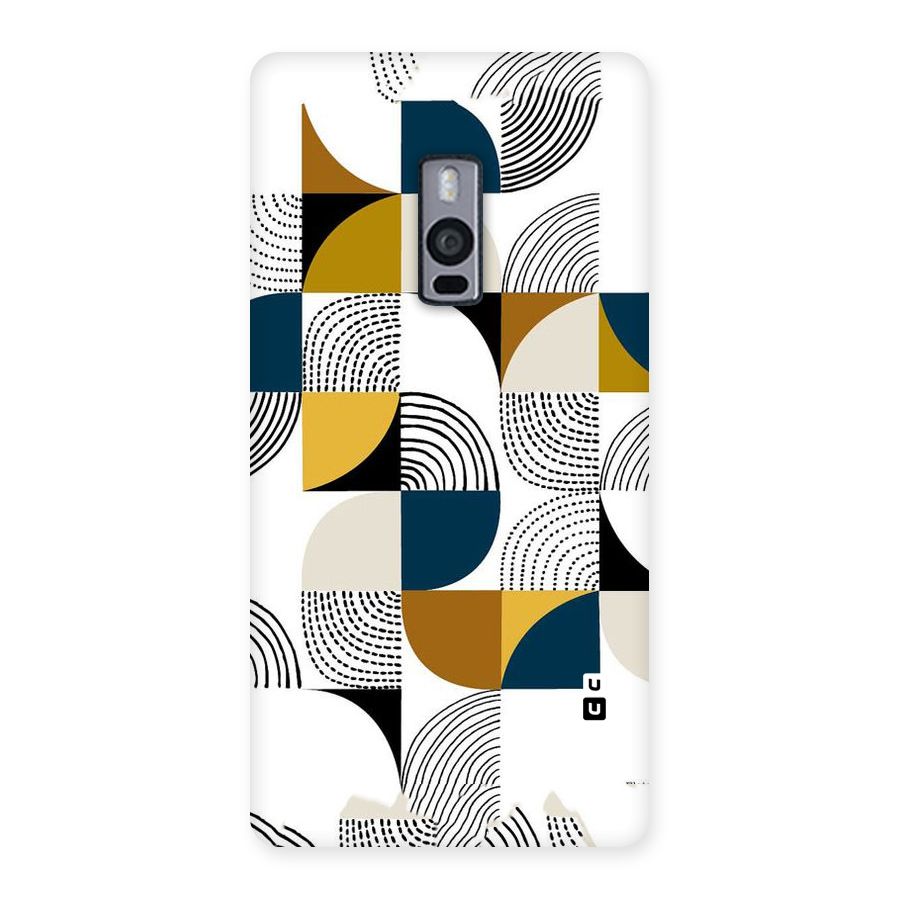 Boxes Pattern Back Case for OnePlus Two