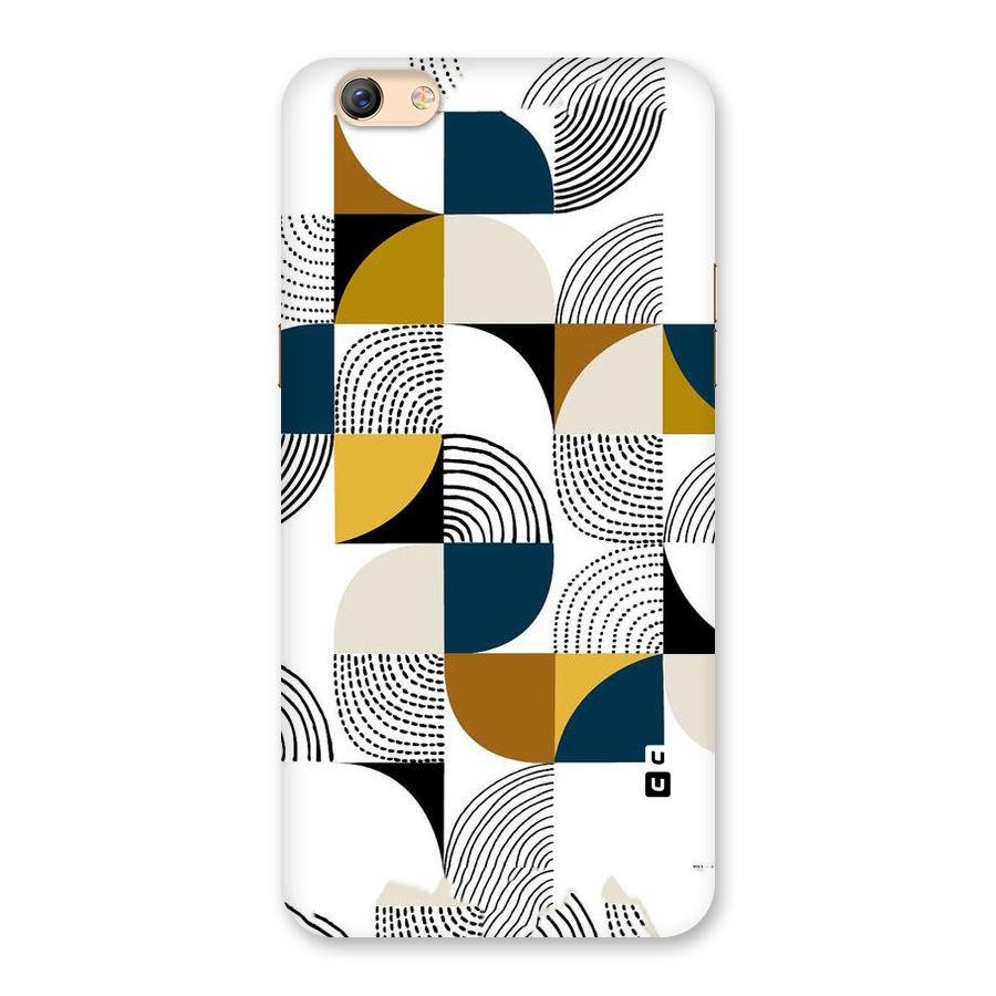 Boxes Pattern Back Case for Oppo F3 Plus