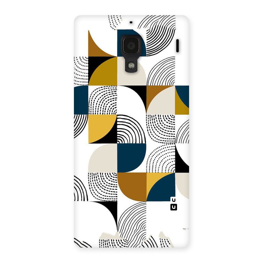 Boxes Pattern Back Case for Redmi 1S