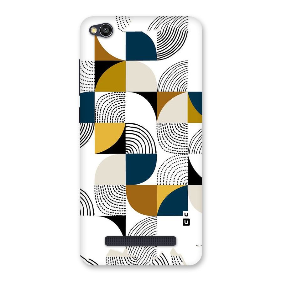 Boxes Pattern Back Case for Redmi 4A