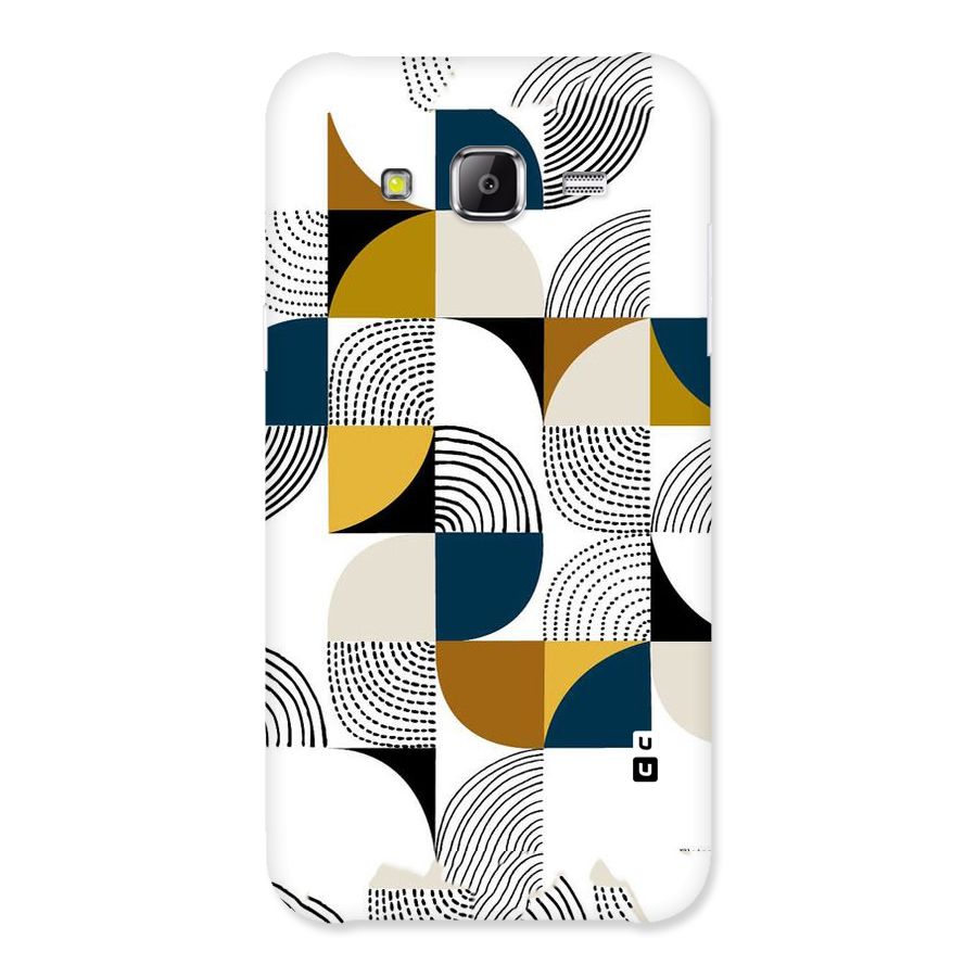 Boxes Pattern Back Case for Samsung Galaxy J2 Prime