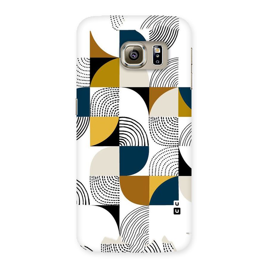 Boxes Pattern Back Case for Samsung Galaxy S6 Edge
