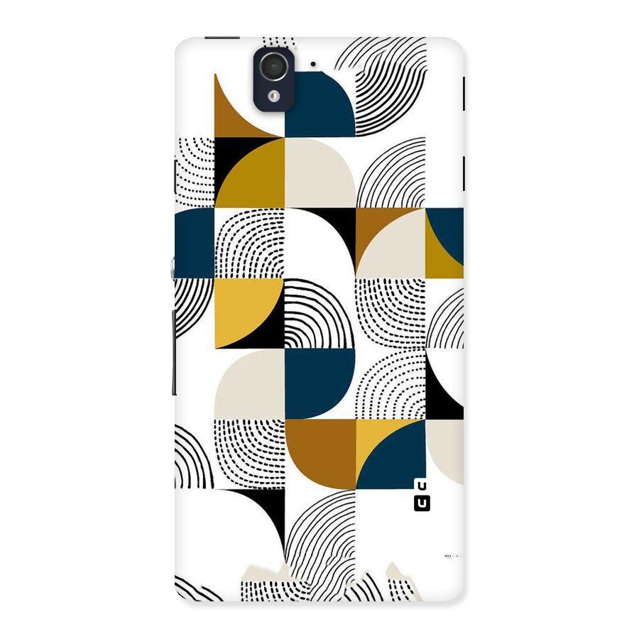 Boxes Pattern Back Case for Sony Xperia Z