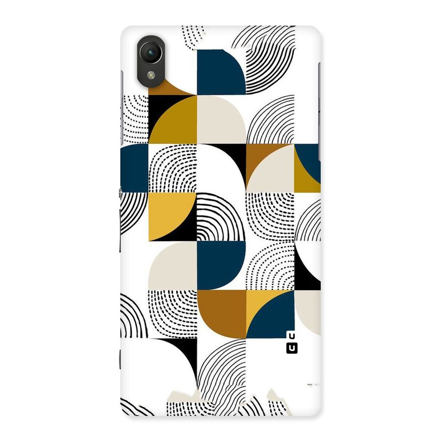 Boxes Pattern Back Case for Sony Xperia Z2