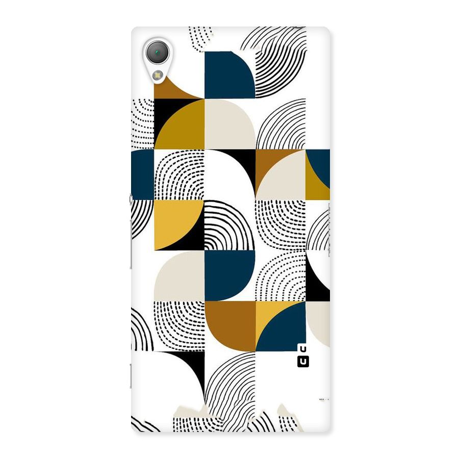 Boxes Pattern Back Case for Sony Xperia Z3