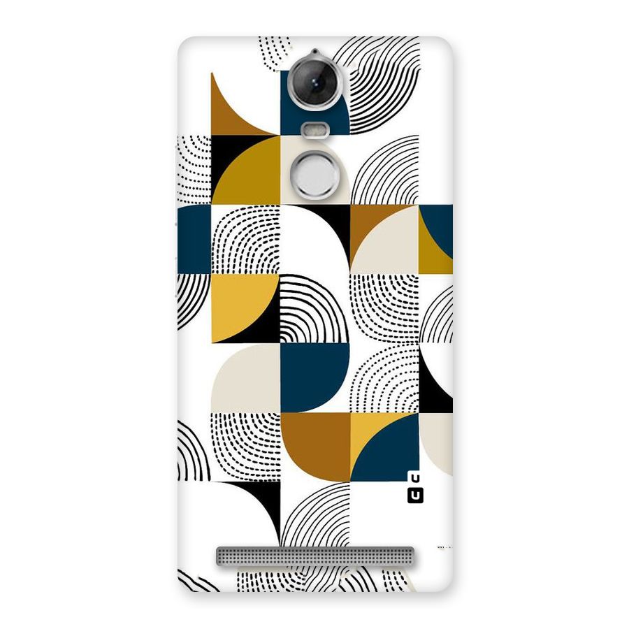 Boxes Pattern Back Case for Vibe K5 Note