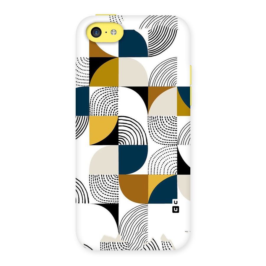 Boxes Pattern Back Case for iPhone 5C
