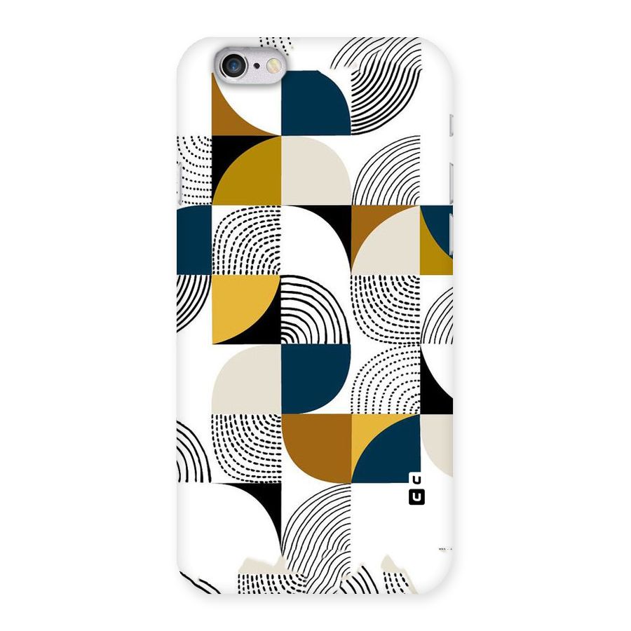 Boxes Pattern Back Case for iPhone 6 6S