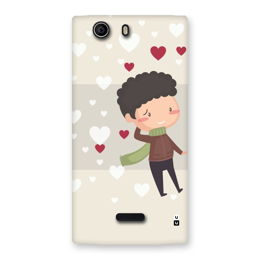 Boy in love Back Case for Canvas Nitro 2 E311