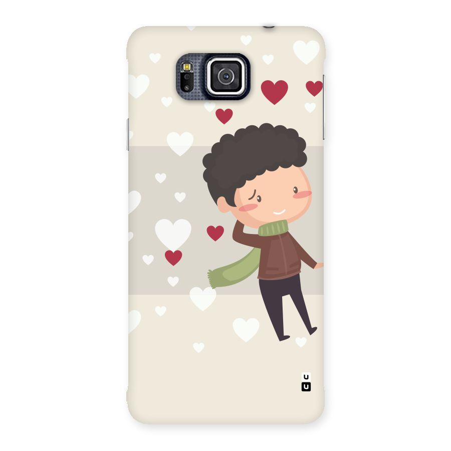 Boy in love Back Case for Galaxy Alpha