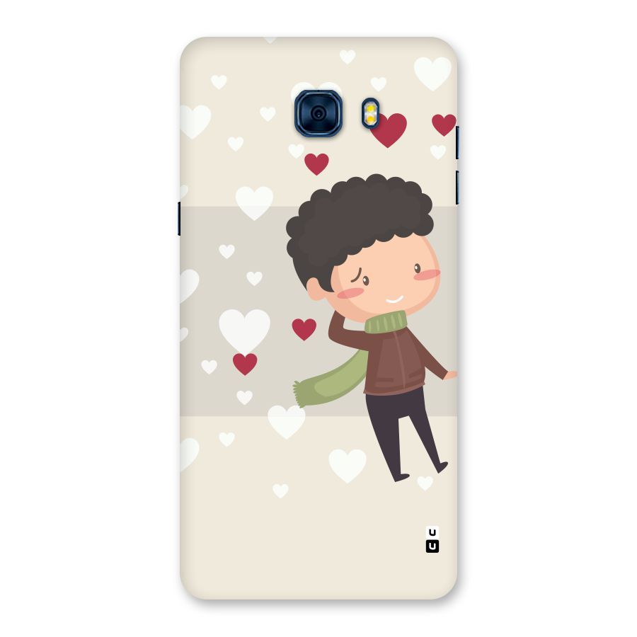 Boy in love Back Case for Galaxy C7 Pro