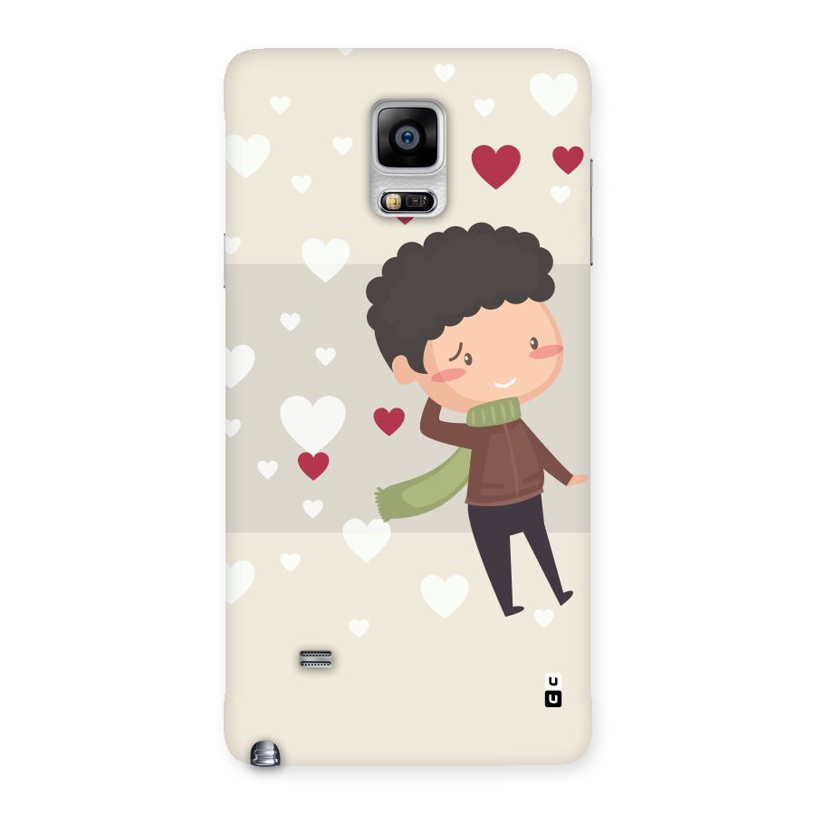 Boy in love Back Case for Galaxy Note 4