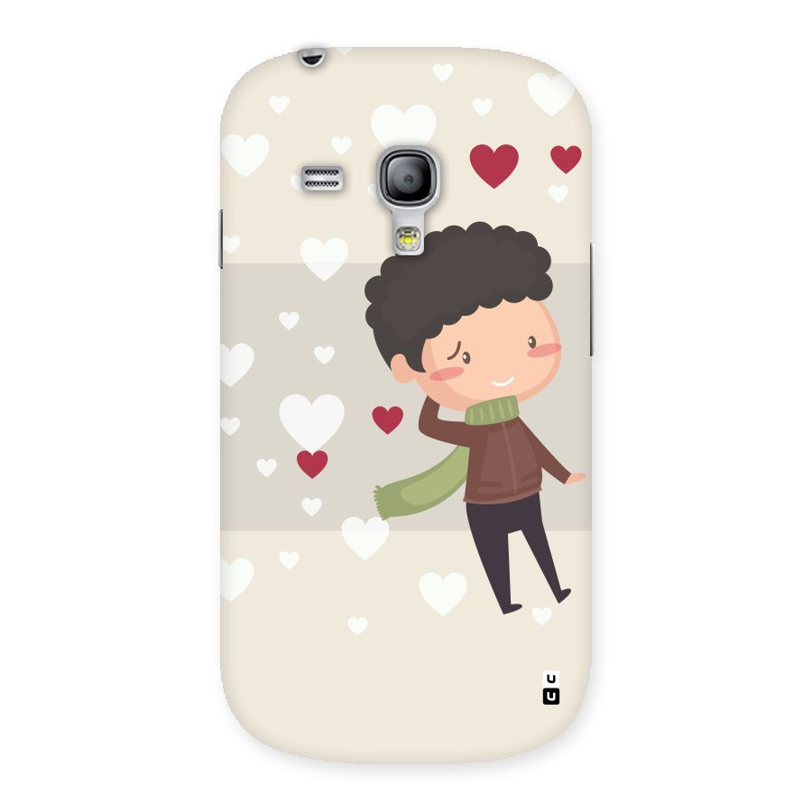 Boy in love Back Case for Galaxy S3 Mini
