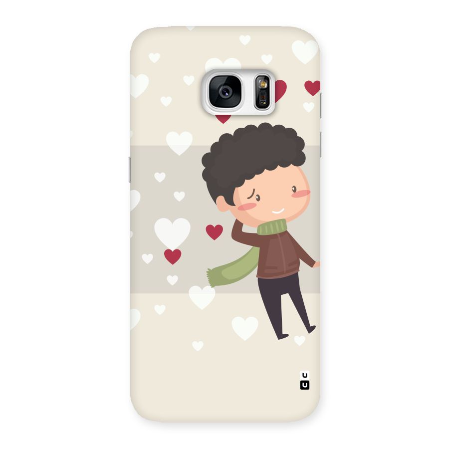 Boy in love Back Case for Galaxy S7 Edge