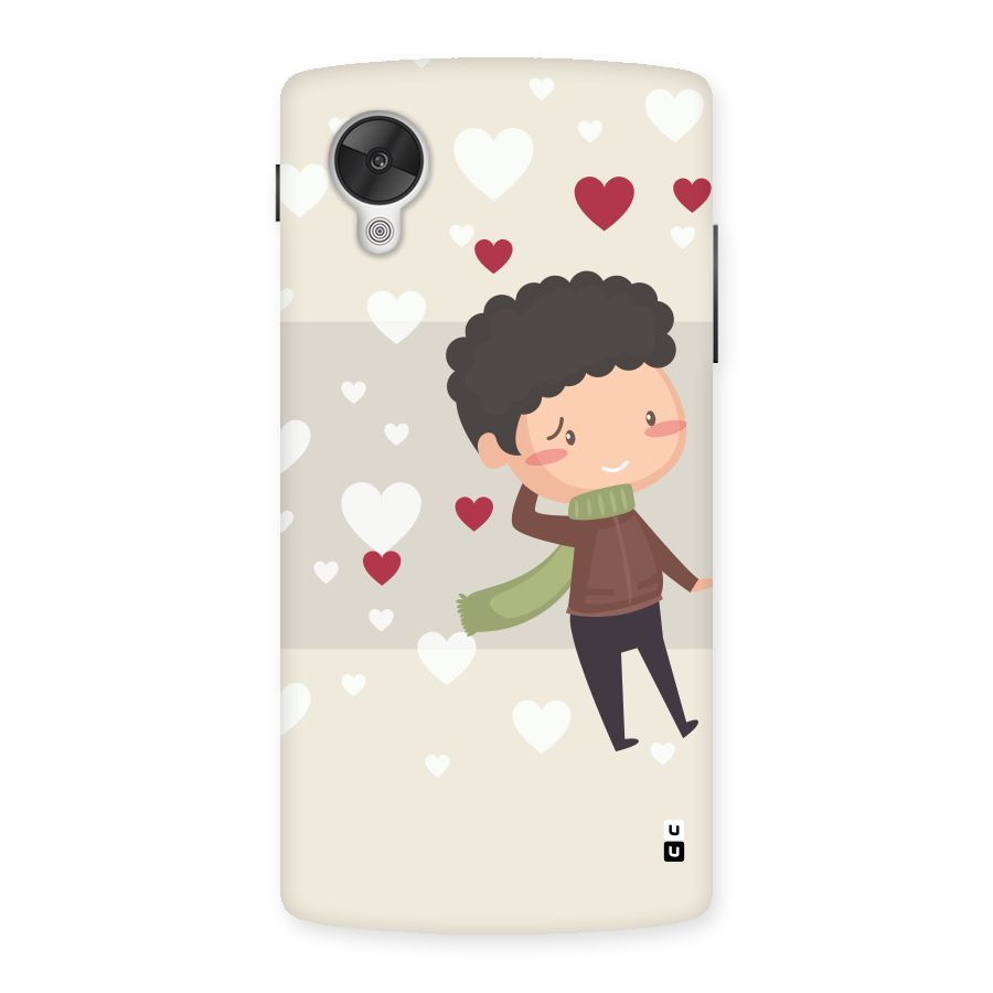 Boy in love Back Case for Google Nexsus 5