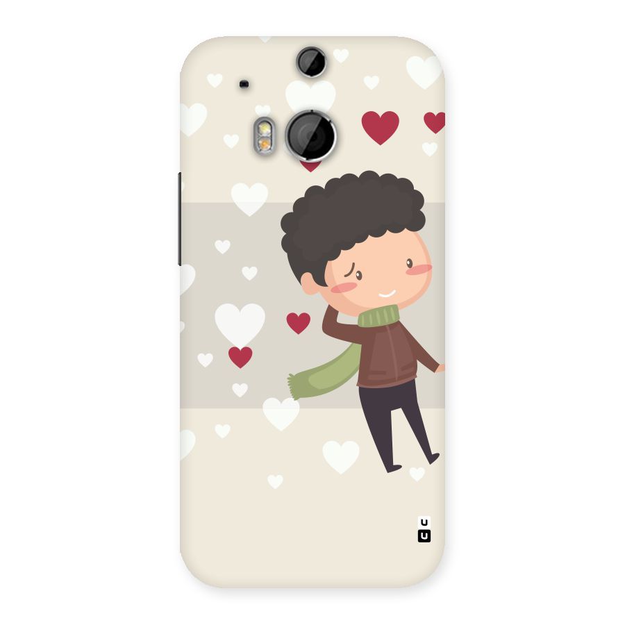 Boy in love Back Case for HTC One M8