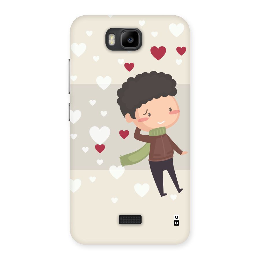 Boy in love Back Case for Honor Bee