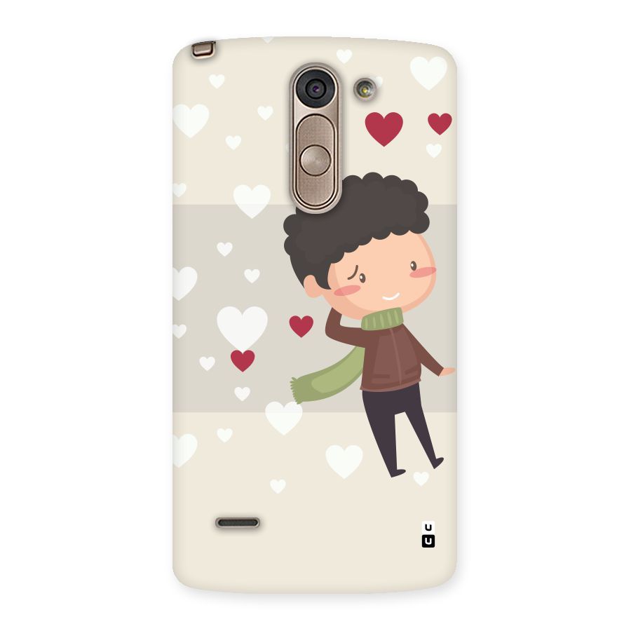 Boy in love Back Case for LG G3 Stylus