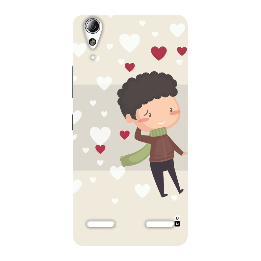 Boy in love Back Case for Lenovo A6000 Plus