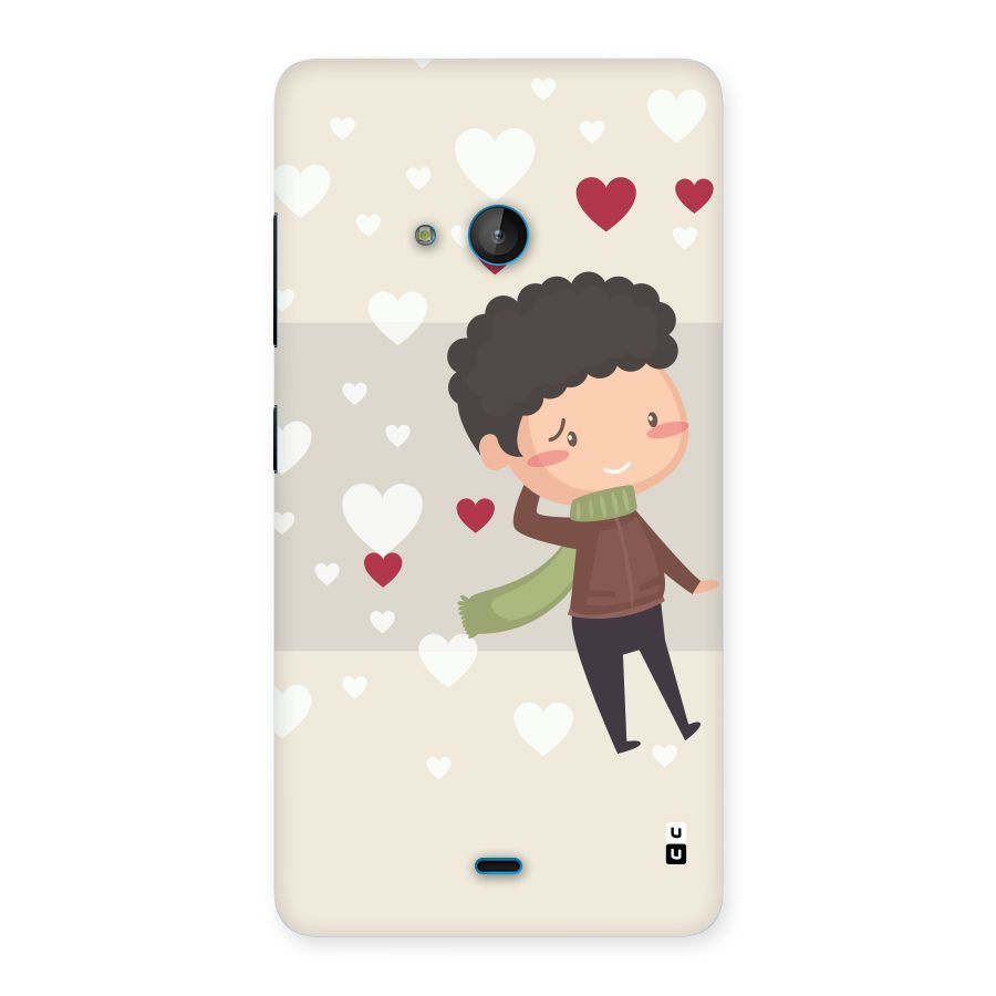 Boy in love Back Case for Lumia 540