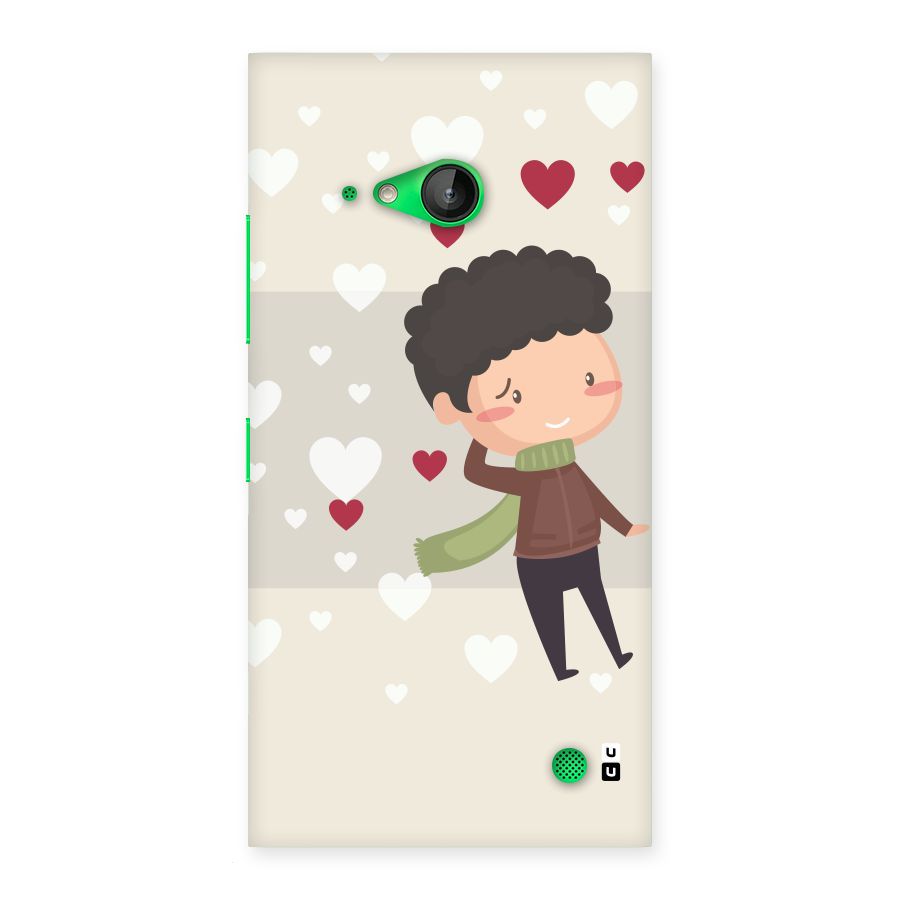 Boy in love Back Case for Lumia 730