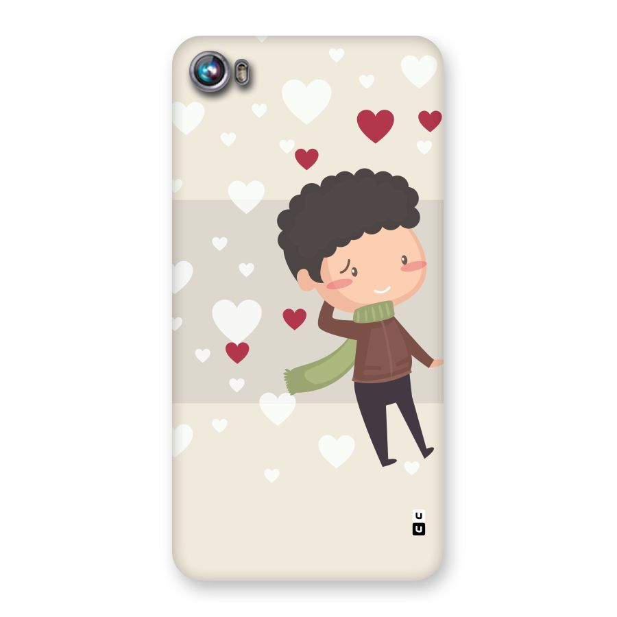 Boy in love Back Case for Micromax Canvas Fire 4 A107