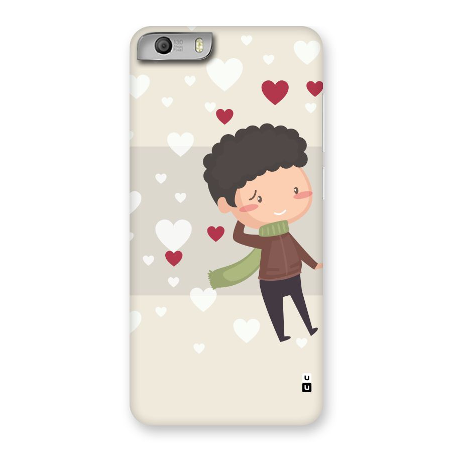 Boy in love Back Case for Micromax Canvas Knight 2