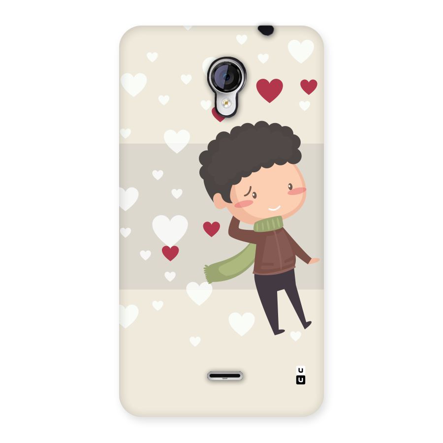 Boy in love Back Case for Micromax Unite 2 A106