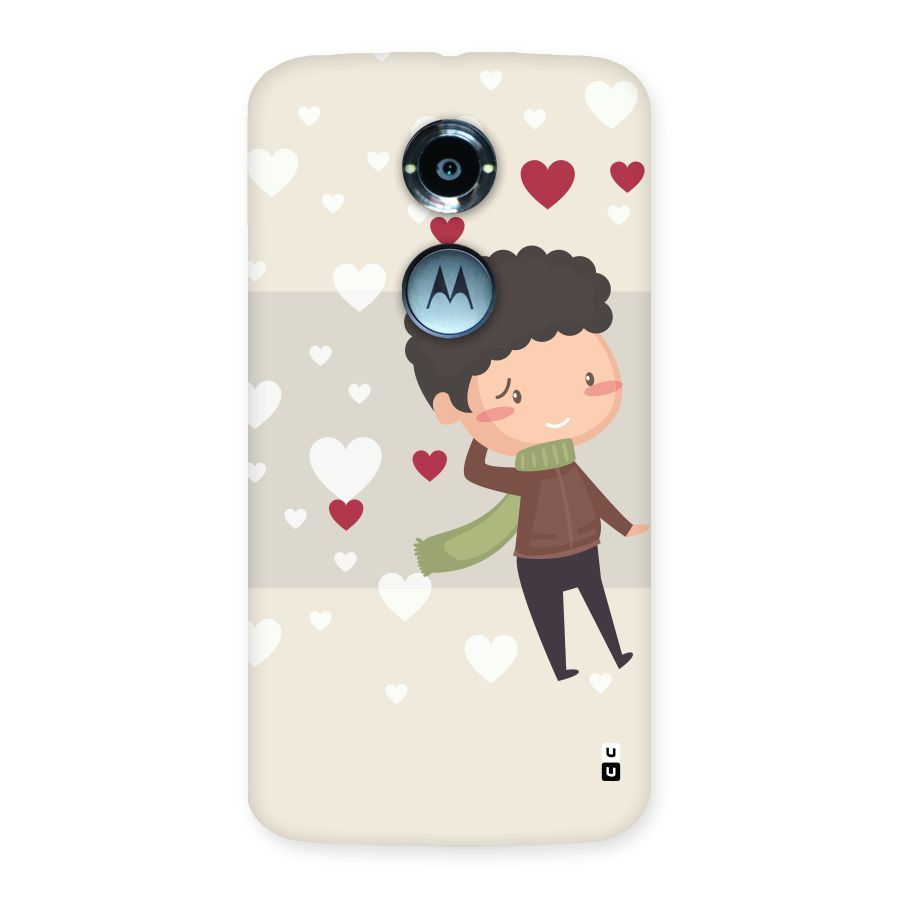 Boy in love Back Case for Moto X 2nd Gen