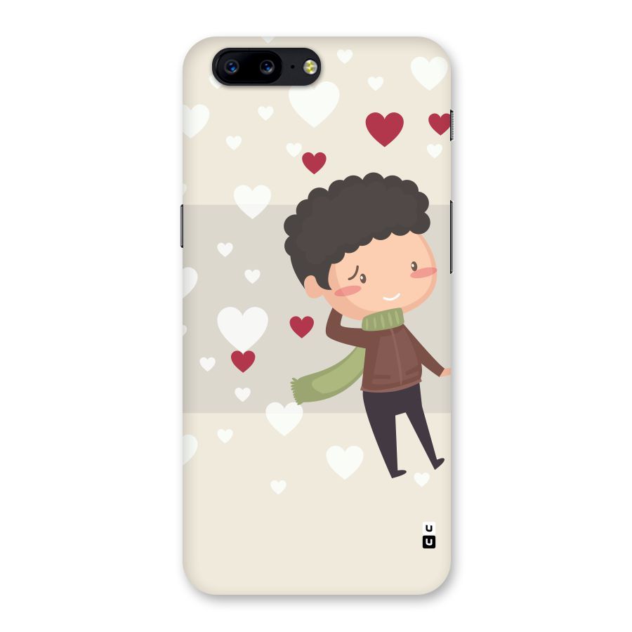 Boy in love Back Case for OnePlus 5