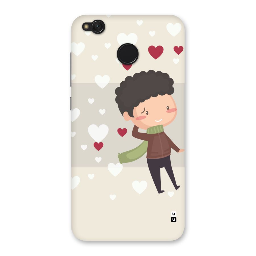 Boy in love Back Case for Redmi 4