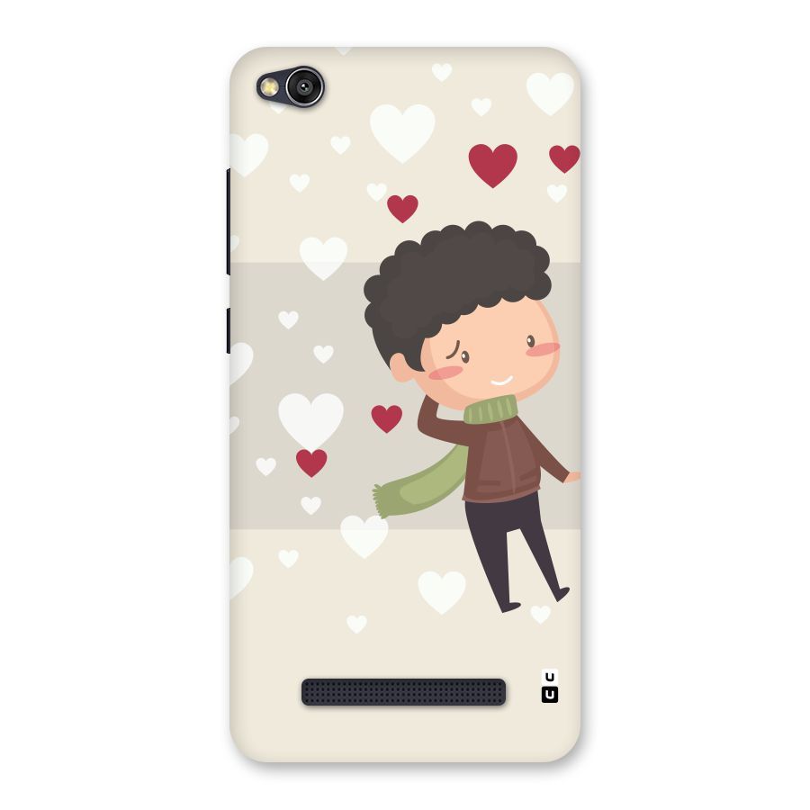 Boy in love Back Case for Redmi 4A