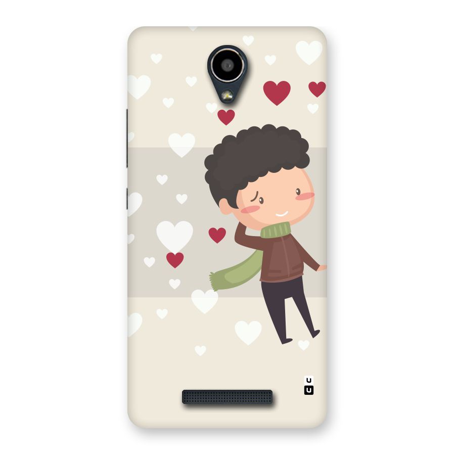 Boy in love Back Case for Redmi Note 2