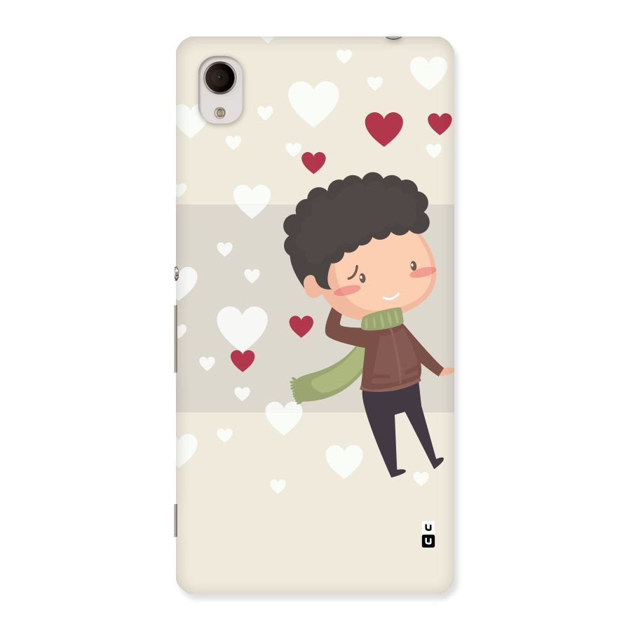 Boy in love Back Case for Sony Xperia M4