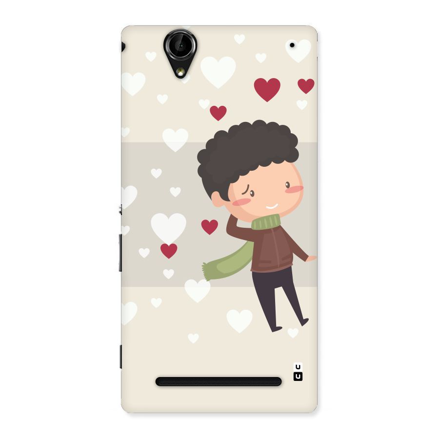 Boy in love Back Case for Sony Xperia T2