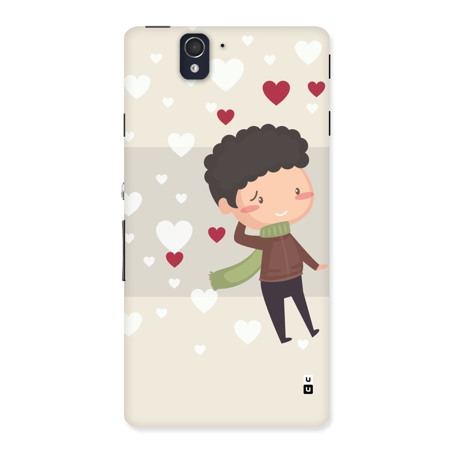 Boy in love Back Case for Sony Xperia Z