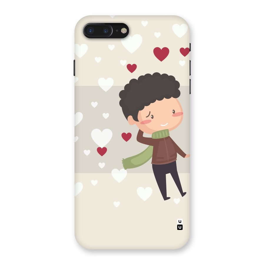 Boy in love Back Case for iPhone 7 Plus