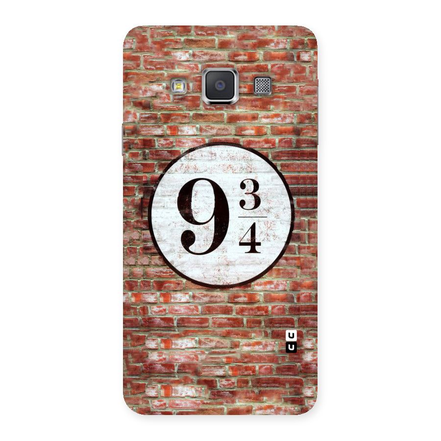 Brick Bang Back Case for Galaxy A3