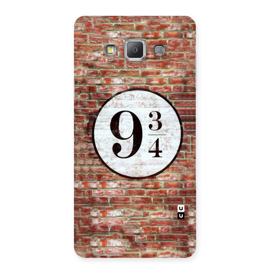 Brick Bang Back Case for Galaxy A7