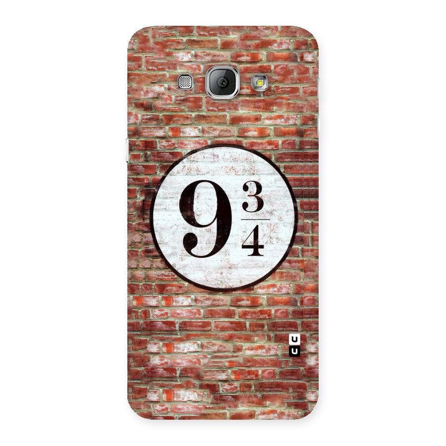 Brick Bang Back Case for Galaxy A8