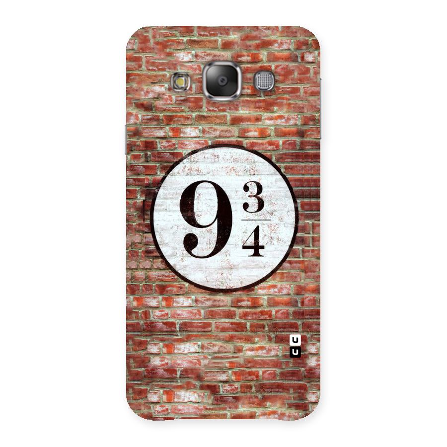 Brick Bang Back Case for Galaxy E7
