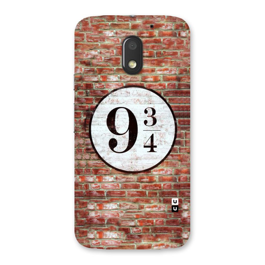 Brick Bang Back Case for Moto E3 Power