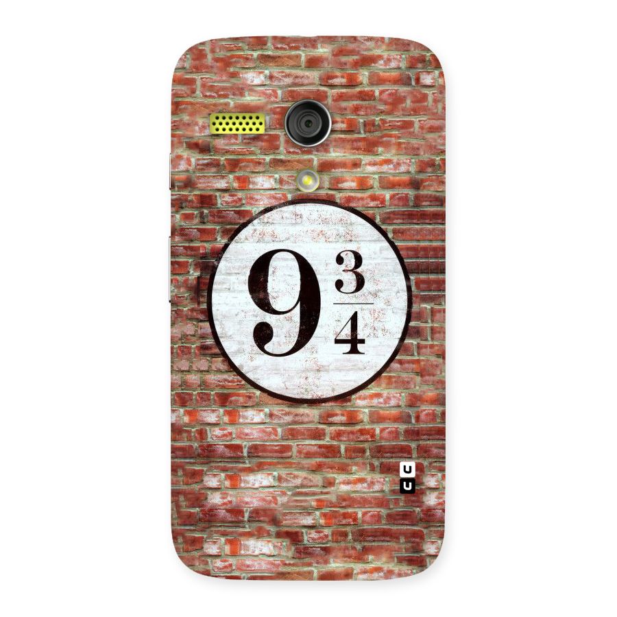 Brick Bang Back Case for Moto G