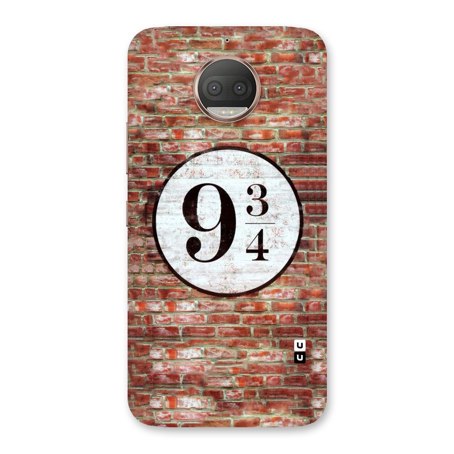 Brick Bang Back Case for Moto G5s Plus