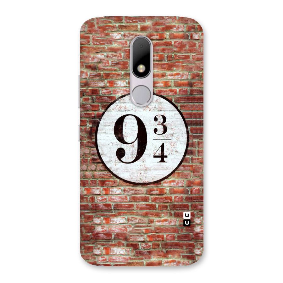 Brick Bang Back Case for Moto M