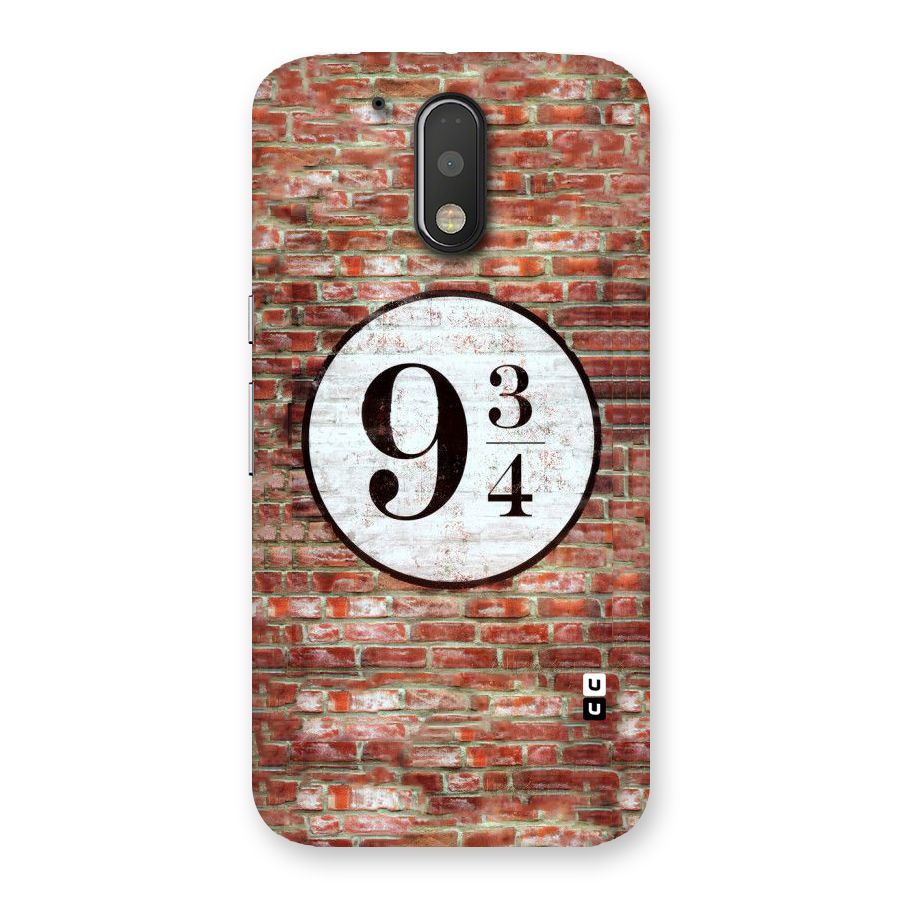 Brick Bang Back Case for Motorola Moto G4