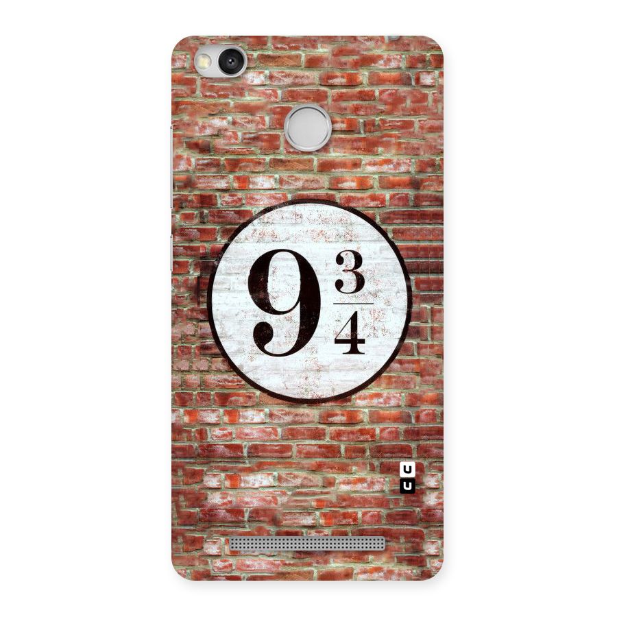 Brick Bang Back Case for Redmi 3S Prime
