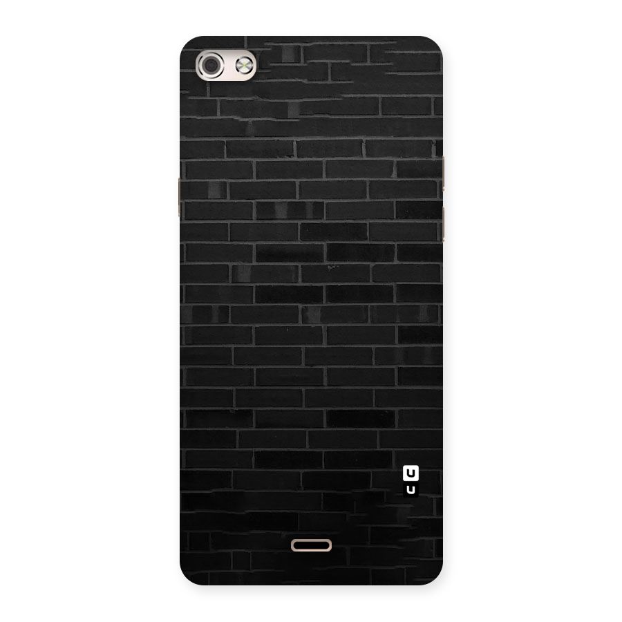 Brick Wall Back Case for Micromax Canvas Silver 5